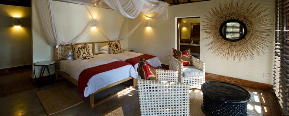 Mfuwe Lodge Bedroom - Exploring Southern Luangwa