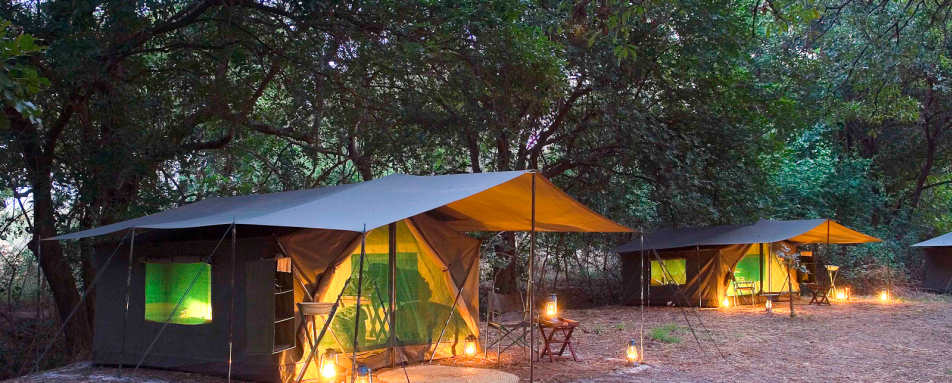 Tents - Zambia Mobile Walking Safari