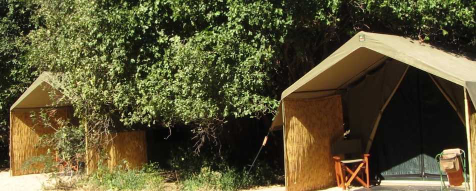 Tent frontage - Goliath Safari Camp