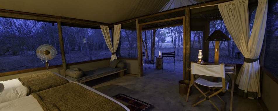 Tent Interior - Little Makalolo Camp