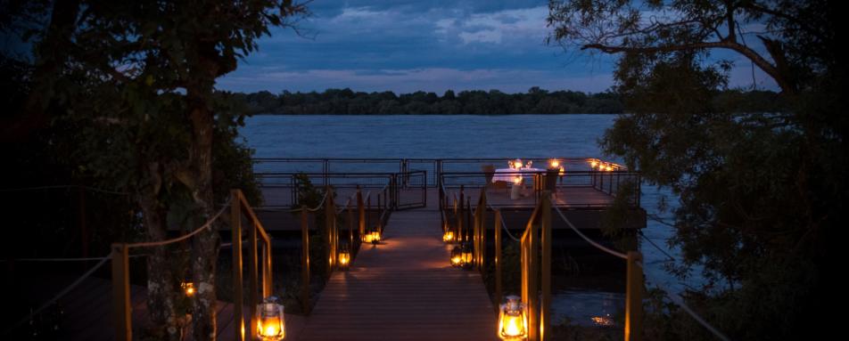 Deck at Old Drift lodge