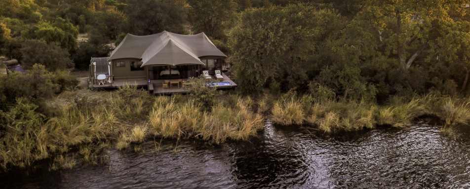 Old Drift lodge room exterior