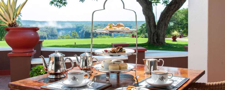 Afternoon tea   - Victoria Falls Hotel