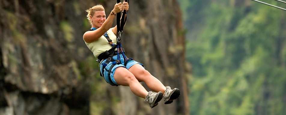 Ziplining   - Victoria Falls Hotel