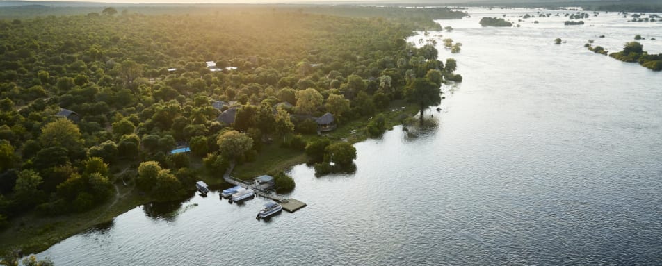 Location from the air 