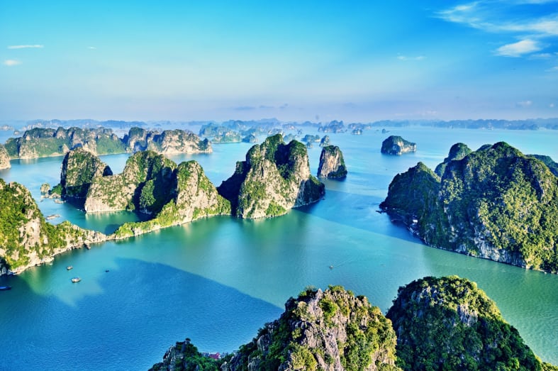Halong Bay - Honeymoon to Indochina