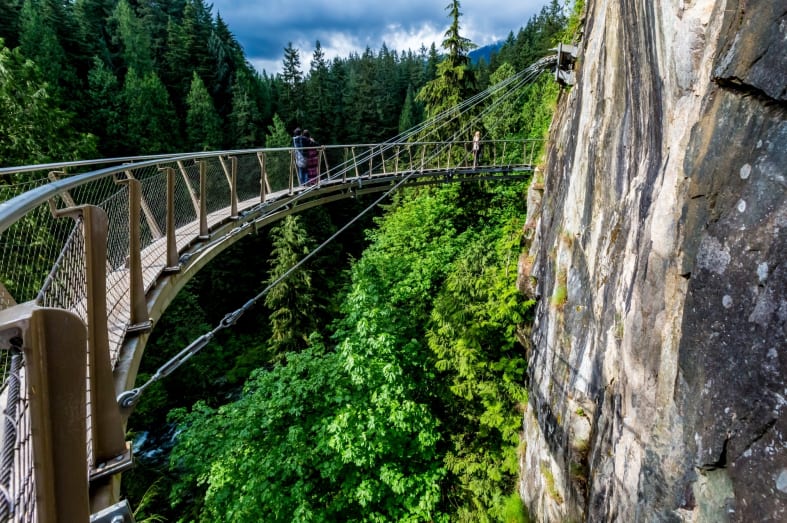 Capliano Suspension Bridge - British Columbia with 