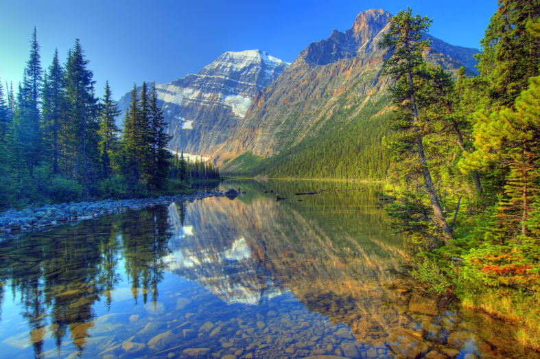 Cavel Lake, Jasper - A Week in Western Canada