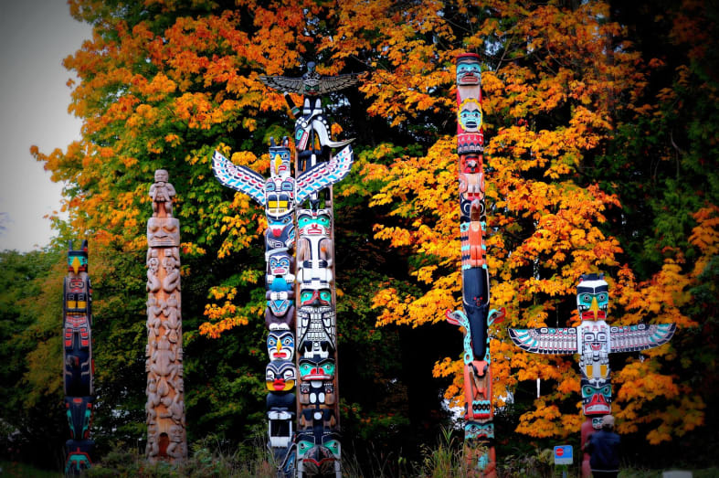 Stanley park totem poles - Best of British Columbia