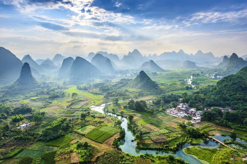Arieal Guilin - China for Teenagers 