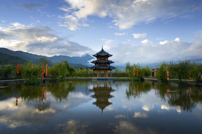 Black Dragon Lake, Lijiang - A Honeymoon to China 