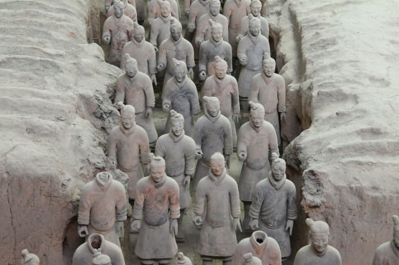 Terracotta Army in Xian - 