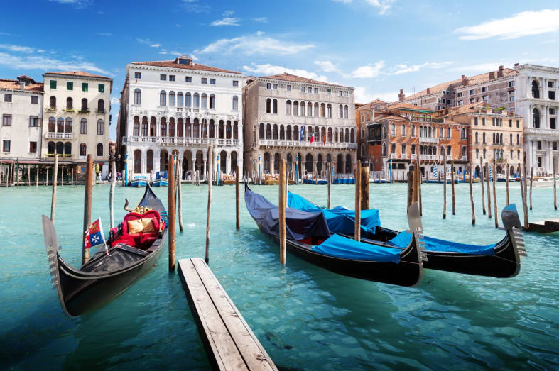 Gondolas - Venice and Croatia