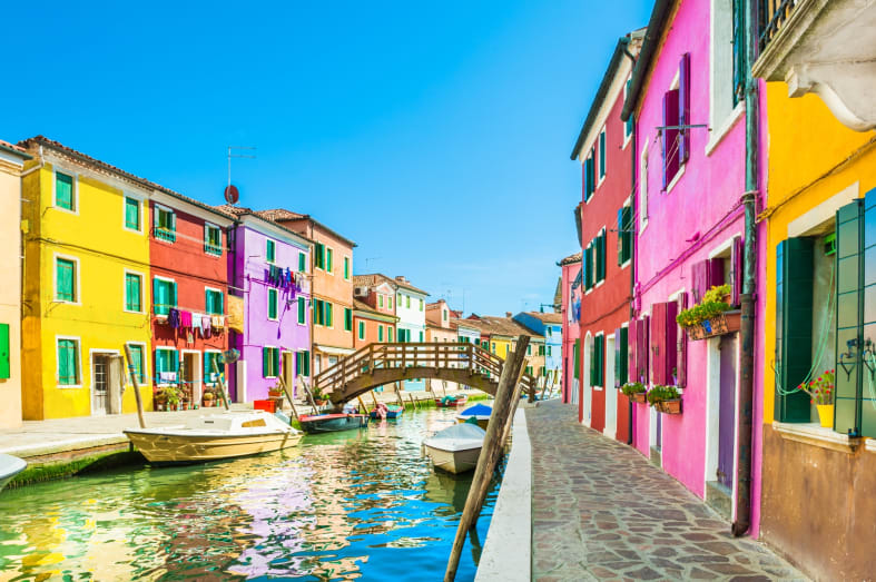 Burano - Venice and Croatia