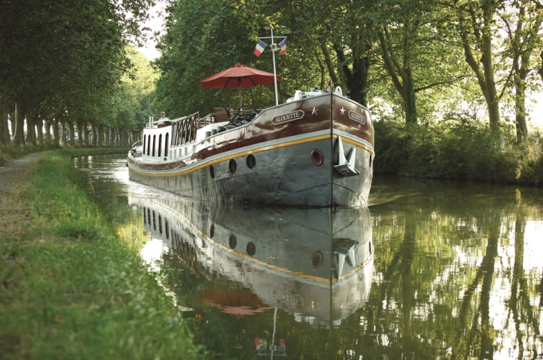 The French waterways by luxury barge