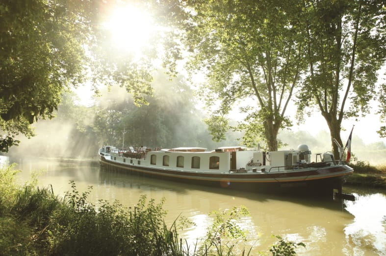 The French waterways by luxury barge