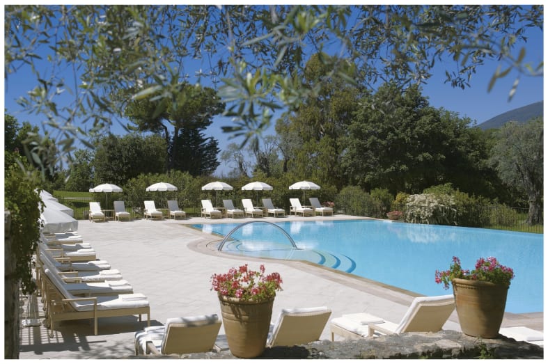 The pool at Chateau Saint Martin - The South of France in Style