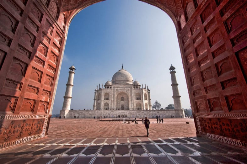 The Taj Mahal 