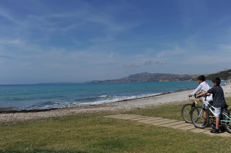 Cycling at Verdura - Sicily