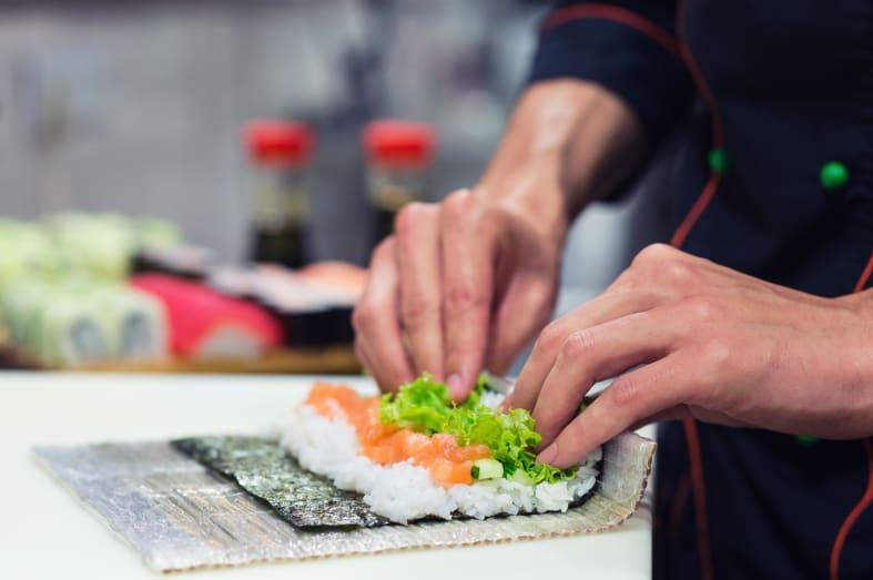 Sushi Making in Tokyo 