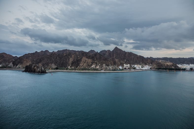 Muscat's coastline - Jordan and Oman