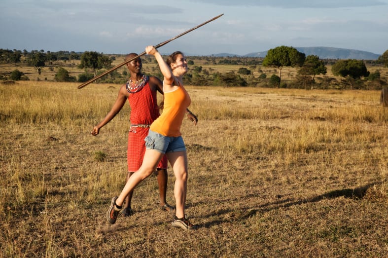 Spear throwing 