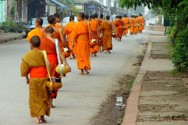 Laos Monks