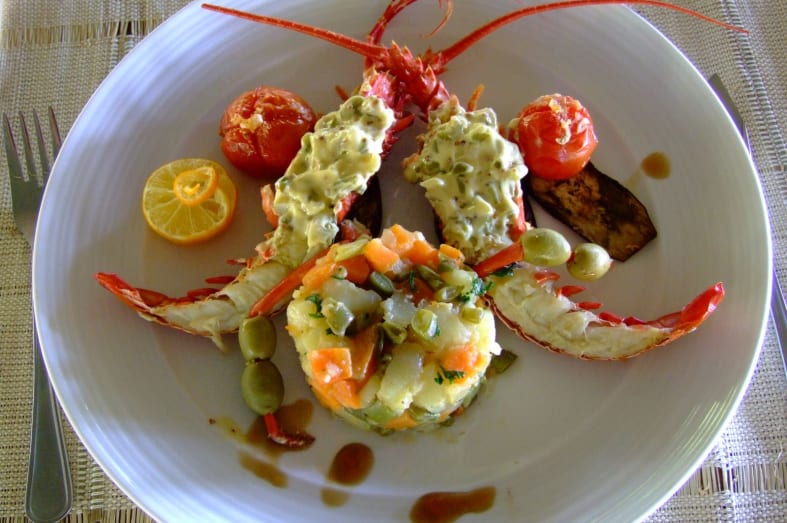 Delicious Food at Mandrare - Madagascar's baobabs and butterflies