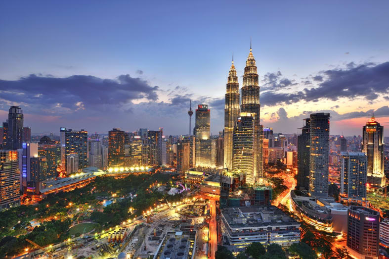 Kuala Lumpur - Honeymoon to Malaysia and Borneo