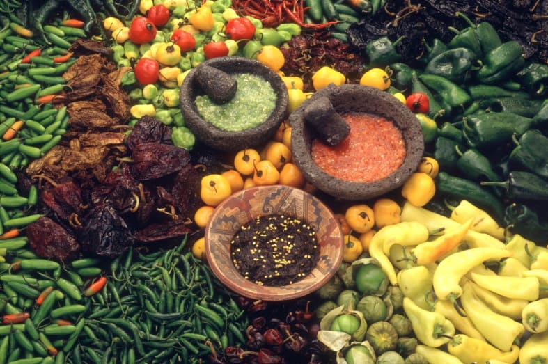 Fresh ingredients - The Tastes of Mexico