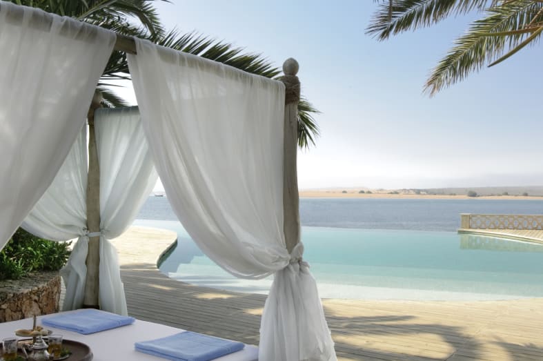 Pool cabana - Morocco Honeymoon