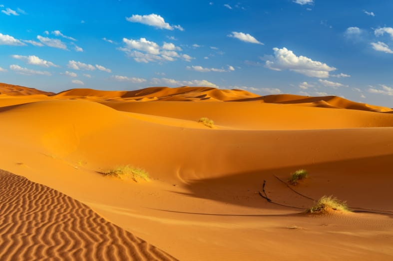 Desert landscape - Morocco in ultimate luxury