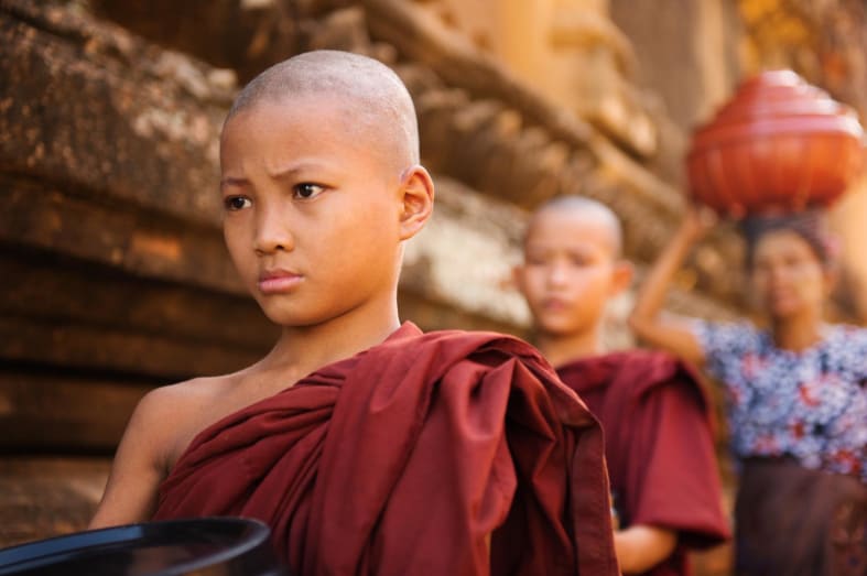 Buddhist Monk - Family Holiday to Burma for Teenagers