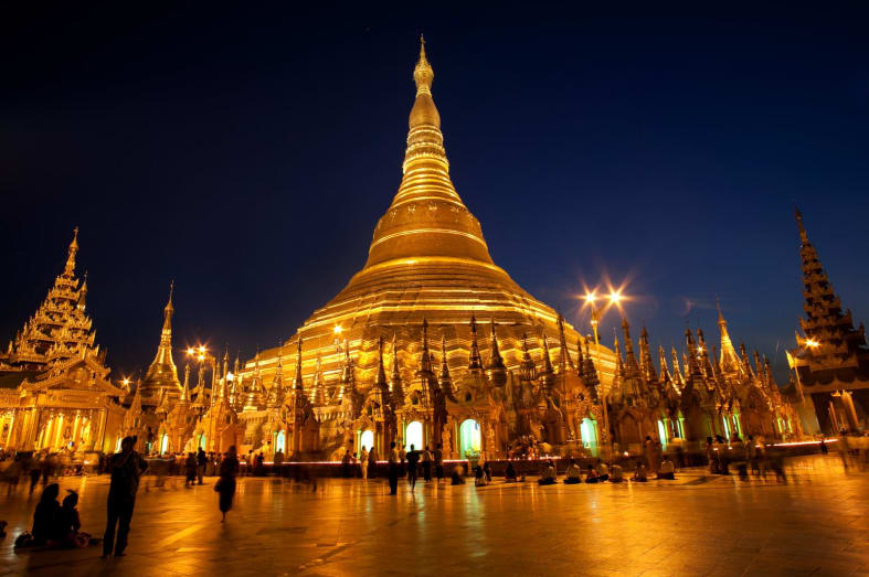 Swedagon Pagoda - Family Holiday to Burma for Teenagers