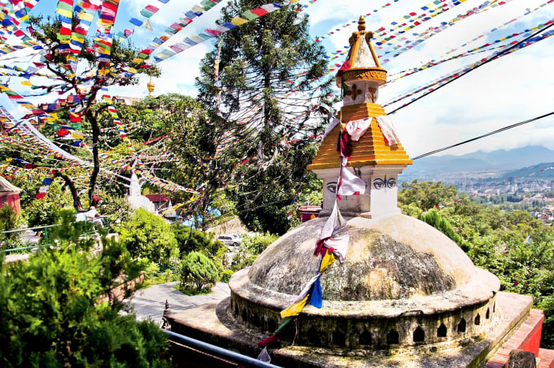 Stupa in Kathmandu - Nepal in Style
