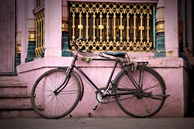Bicycle in Delhi 