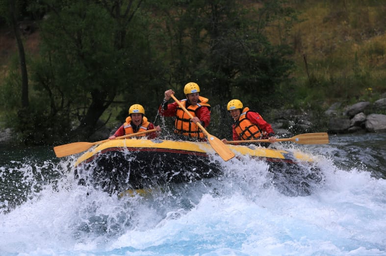 Rafting in New Zealand 