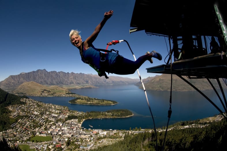 Bungy Jumping in Queenstown 