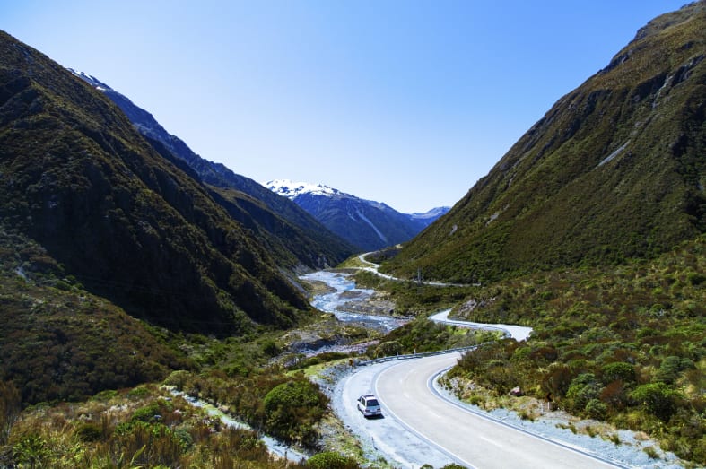 Driving in New Zealand 