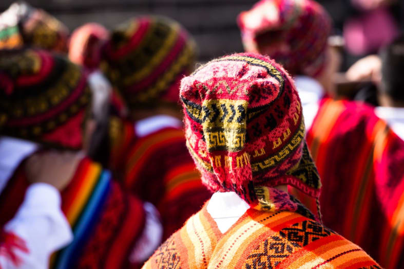 Colourful traditional dress - Luxury Peru