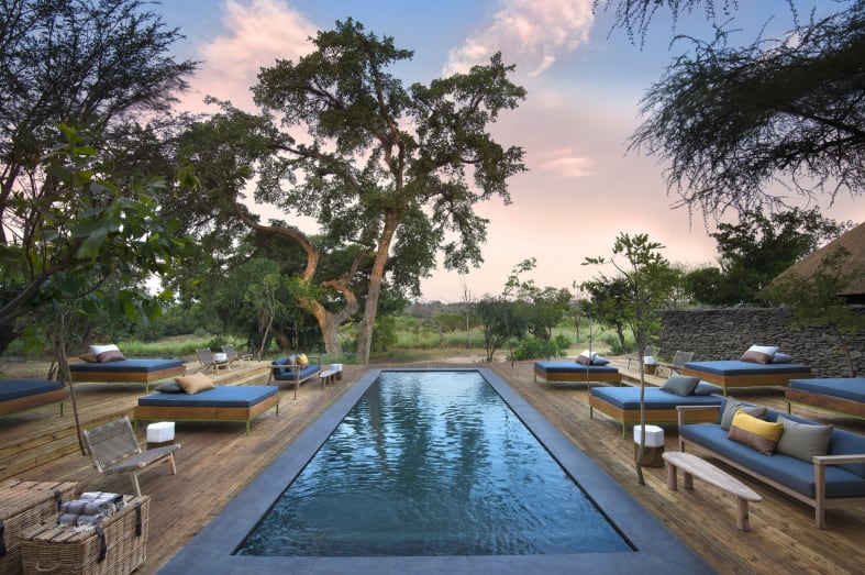 Lion Sands River Lodge swimming pool 