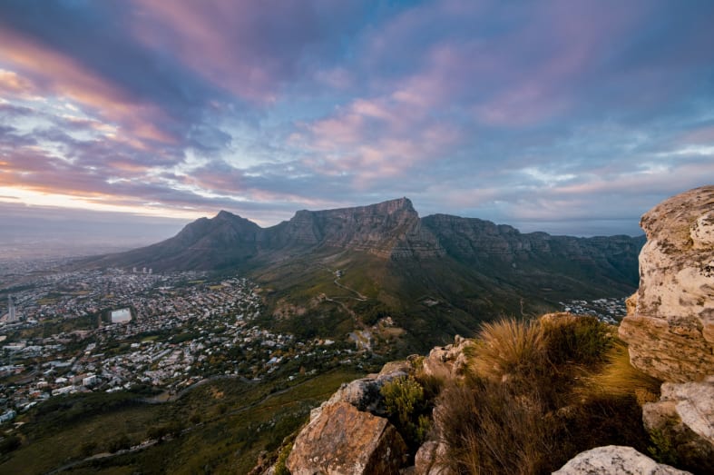Table Mountain in Cape Town 