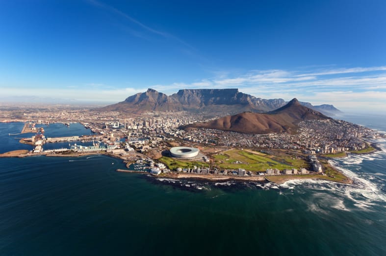 Cape Town by air 