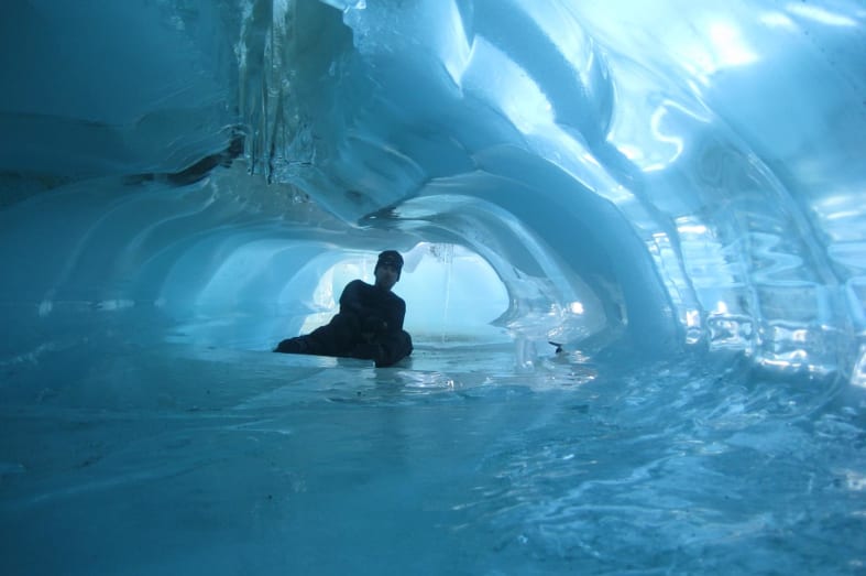 Ice Tunneling  - Antarctic