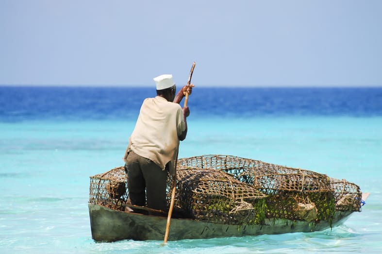 Fisherman at Pemba