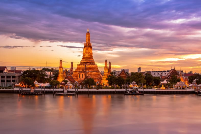 Wat Arun Chao Phraya River 