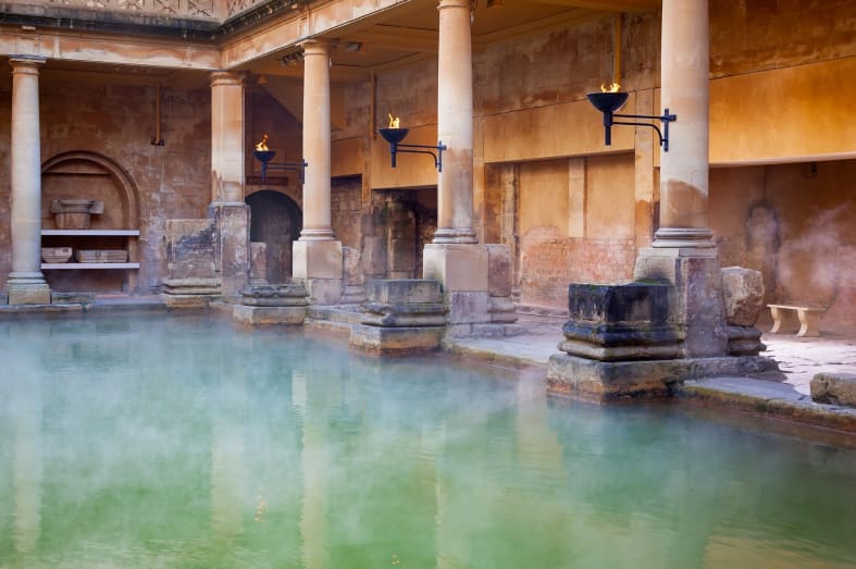 Roman Baths - Classic England