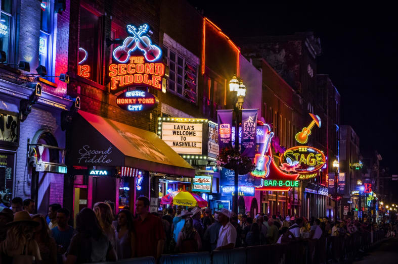 Beale Street - Memphis and Nashville 