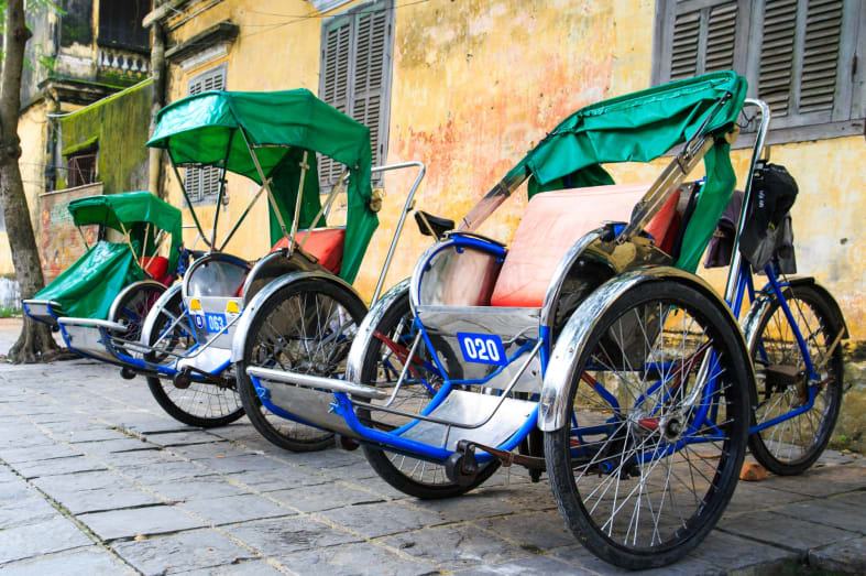 Rickshaws - Highlights of Central Vietnam