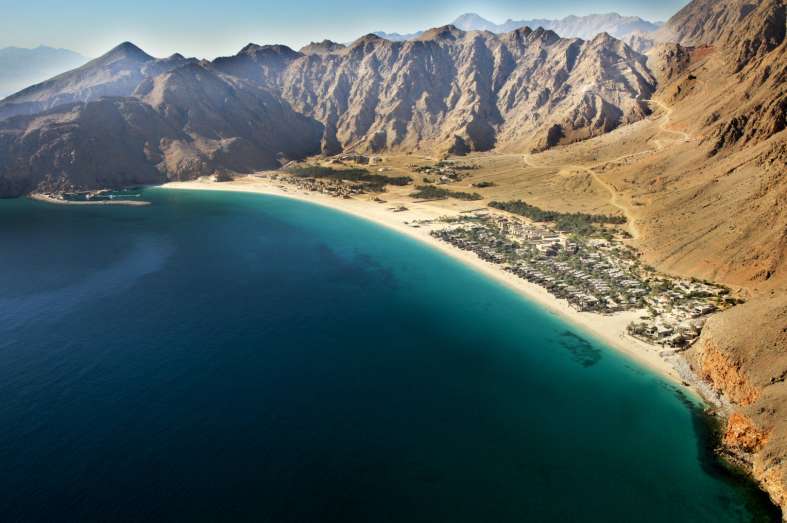 Zighy Bay Aerial View 